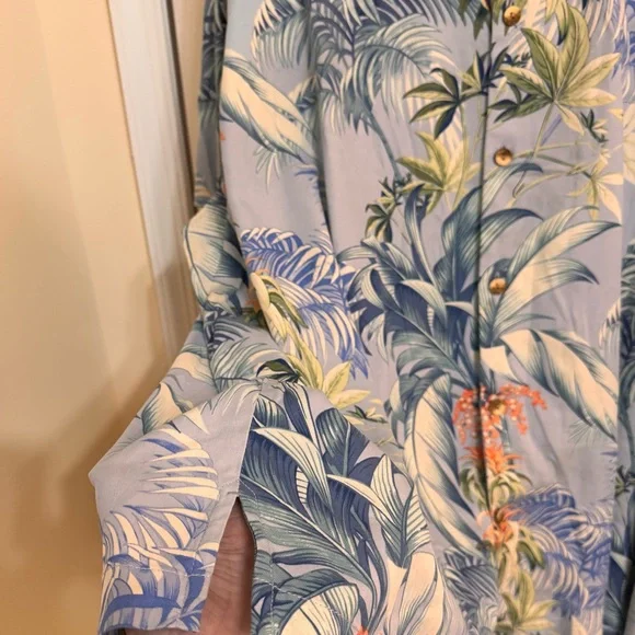 Tommy‎ Bahama Men Shirt 4XB Heritage Tortola Silk Hawaiian Button down - Picture 12 of 15